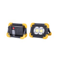 10W High power Portable Waterproof Adjustable COB LED AA or Rechargeable Battery Work Light